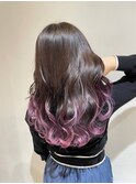 グラデーションピンク