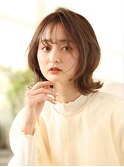 フェミニンくびれボブ♪
