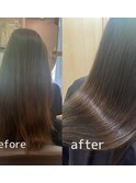 髪質改善カラー