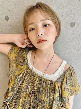 アッシュ 都立大学店(Ash) 大人ショート/ヘルシーレイヤー/似合わせカット/艶髪[都立大学]