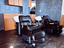 ゴーグッド(GO GOOD.)の雰囲気（フルフラットのシャンプー台でリラックス【茅ヶ崎 湘南 美容室】）