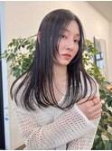【ツヤ髪】natural straight 