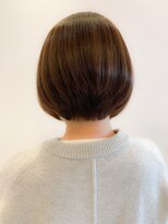 シェリアン(CHERIEN) METEOメテオオーガニックカラー☆前下がりショートボブ　40代編
