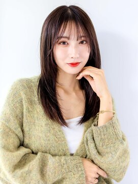 ガリカ 横浜(Gallica) 【mirei】韓国レイヤー/小顔カット/顔まわりレイヤー/韓国ヘア