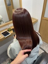 ホウム 清澄白河(HOUM.)&nbsp;透明感のあるボルドーカラー暖色30代40代大人女性