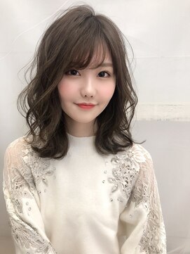 プロデュース 古淵店(Produce) フォギーベージュツヤカラー【ハッシュカット】