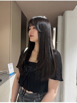 メゾンマイル 恵比寿(maison mile) レイヤーカット/透明感カラー/髪質改善/艶髪/前髪［恵比寿駅］