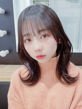 アルバム 池袋(ALBUM) 美髪グレージュカラーアッシュブラックレイヤーロング_9985