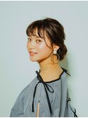 お呼ばれアップスタイル20代/30代/40代/ハレマチ通り