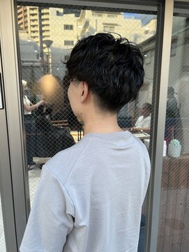 アドア 横浜(ADORE) 【ADORE横浜】メンズカット×スパイラルパーマ