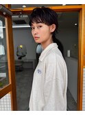 黒髪/ボブルフ/ネビージュ/小顔/ワンレン/沖縄/髪質改善/前髪
