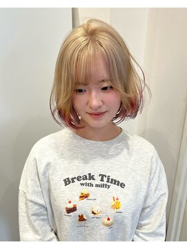 ケシキ大名(keshiki) ハイトーン裾カラー / AMI