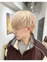 メンズペレ 渋谷(MEN'S PELE)&nbsp;ニュアンスパーマ/韓国マッシュ/スパイキーショート/渋谷