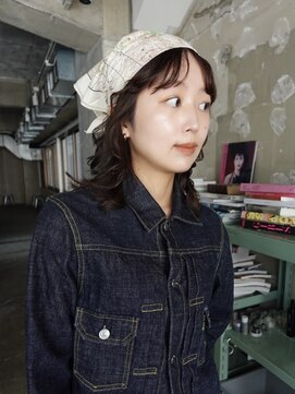 ロジ(loji) ミディアムのホットパーマ