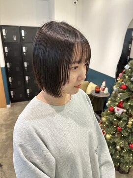 ヘアーブレイス(hair brace) フェイスレイヤーボブ