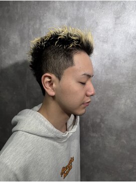 スピン 本八幡(SPIN) スペインカール/スパイキーショート/ブルーブラック/本八幡