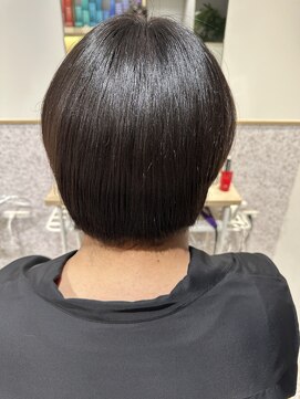 ゼストソエル(ZEST soell) 縮毛矯正で整えるナチュラルストレート