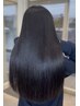 【西村指名限定】縮毛orパーマカットリタッチカラー集中内部補修ケアＴＲ