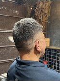 クロップ風刈り上げショート