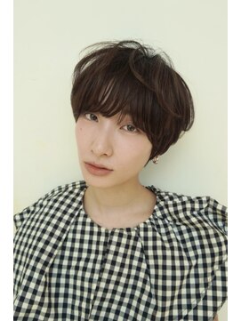 ロンド パルティール 大宮(Lond partir) グランマッシュ/細めハイライト/ショート/白髪ぼかし/前髪/大宮