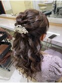 ヘアセット/アレンジ/結婚式アレンジ/アップスタイル
