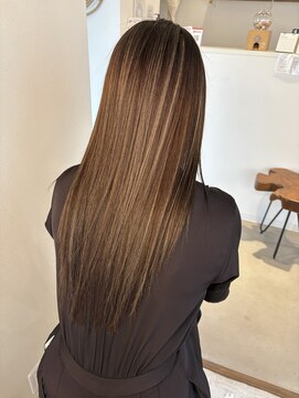 ココルアナ(coco luana) ハイライト/海外風/ケアブリーチ/髪質改善/ハイトーン/学割