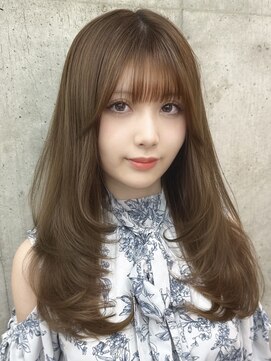 ハッチ(HACCH) 韓国風レイヤーカット髪質改善ダブルカラーハッシュカット