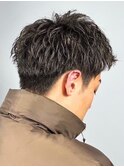 【束感×無造作パーマ】ラフにキマる好印象ショート