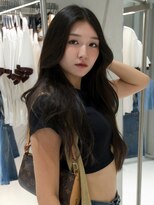 ヴェルア 四条烏丸 四条大宮(Velua)&nbsp;20代30代くびれヘア韓国レイヤーチャコールグレー