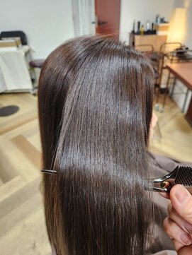 セレスト 住吉店(CELESTE) カシミアストレート イノアカラー次世代酸熱トリートメント