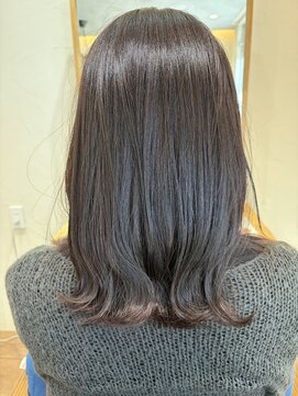 くびれ巻きでお仕上げのオリーブベージュ