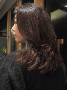 ビュートリアム 鎌倉小町(BEAUTRIUM) ミディアム/レイヤーカット/BEAUTRIUM鎌倉小町 カギワダ