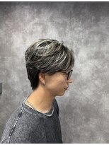 スピン 本八幡(SPIN)&nbsp;MEN’S HAIR/サーフカール/刈り上げセンターパート/本八幡