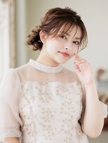シャルメ 三宮店(CHARMER)&nbsp;お呼ばれヘアに！ふわふわサイドシニヨン♪