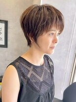 Moana Sia.by HEADLIGHT前橋 【髪質改善/レイヤーカット/美髪】【10/2OPEN（予定）】&nbsp;Moana【前橋】#ショート#大人ショート#顔周りカット