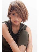 エイミーバイアフロートザガーデン 浦和店(amie by afloat the garden)&nbsp;大人かわいい耳かけ前下がりショート【浦和】