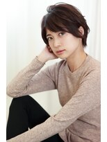 リュドール 一宮(Rue D'or)&nbsp;大人かわいい小顔丸みショート☆リュドール一宮☆by川部