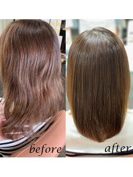 髪質改善ヘアエステ