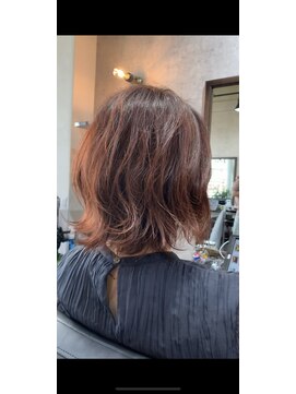 さぶちゃん 柏 ピンク外ハネボブ