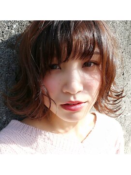 チェリッシュ(cherishh) ☆アッシュオレンジでキュートをプラス☆