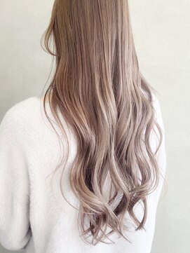 シャンプー 本庄店(SHAMPOO) バレイヤージュハイライトカラーペールピンク