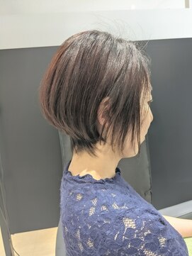 ジエクト 本店(The Ect) 丸みショート×ナチュラルブラウン×セット簡単