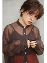 イリ(iri) 〈iri〉ショート/ブラウンカラー/ハンサムショート