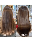 髪質改善ストレートエステ