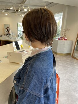 ピシェ ヘア デザイン(Piche hair design) 襟足あり丸みショートスタイル