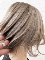 ラビス 浦和(Lovis) デザインカラー/レイヤーカット/ウェットヘア/夏のヘアアレンジ