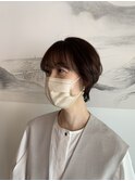 《新色イルミナカラーアンバー×柔らかショート》