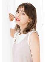 フレーム ヘア ルーム 天王寺駅前店(FRAME hair room)&nbsp;【FRAME天王寺駅前/全席個室サロン】こなれミディアム♪