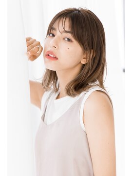 フレーム ヘア ルーム 天王寺駅前店(FRAME hair room) 【FRAME天王寺駅前/全席個室サロン】こなれミディアム♪