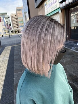 シカ 神戸三宮元町店(Cica) 【Cica 神戸三宮元町】外国人風ハイトーンカラー